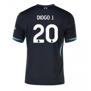 Liverpool Diogo Jota #20 Venkovní Dres 2024-25 Krátký Rukáv